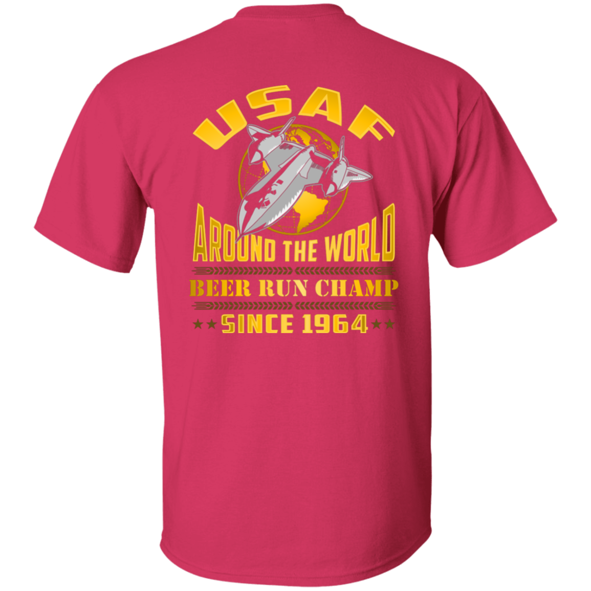 USAF Around the World Beer Run Champ Tshirt