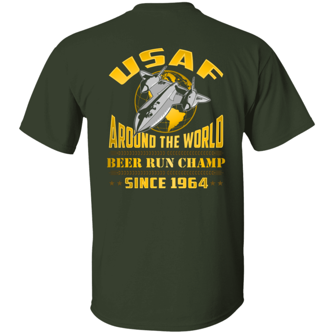 USAF Around the World Beer Run Champ Tshirt