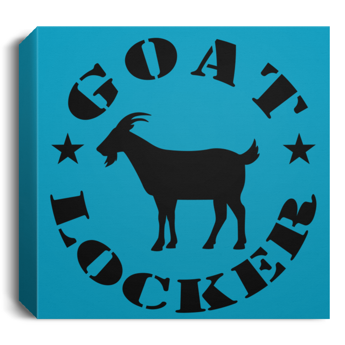 Goat Locker Canvas Wall Art