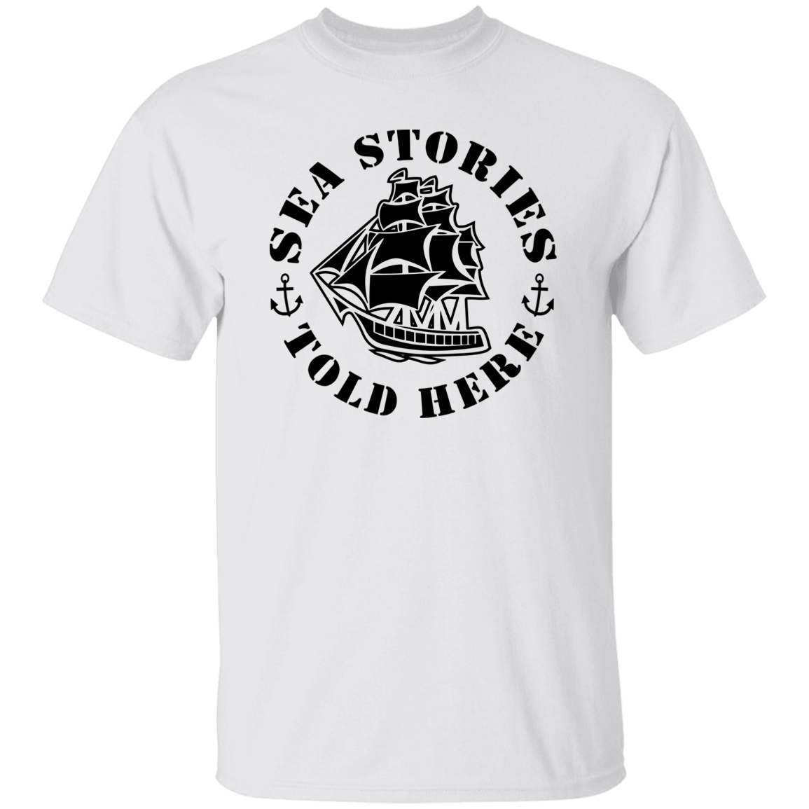 Sea Stories Told Here Men's G500 Tshirt