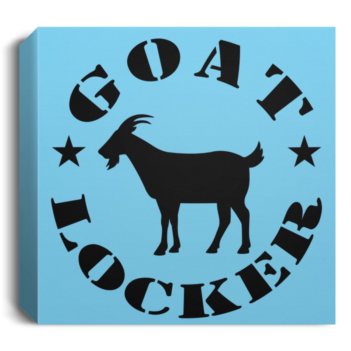 Goat Locker Canvas Wall Art