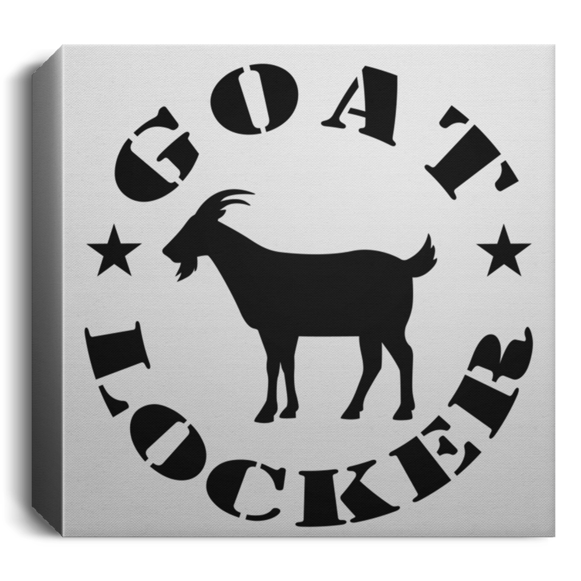 Goat Locker Canvas Wall Art