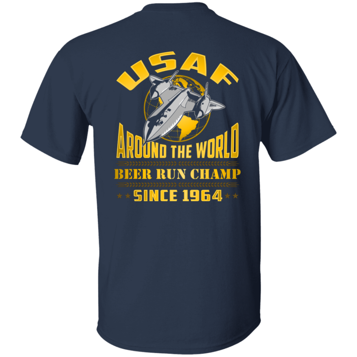 USAF Around the World Beer Run Champ Tshirt