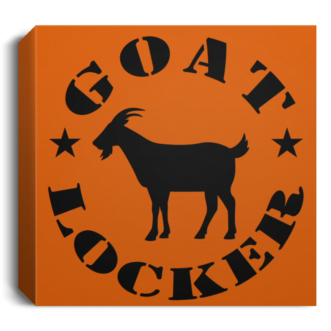 Goat Locker Canvas Wall Art