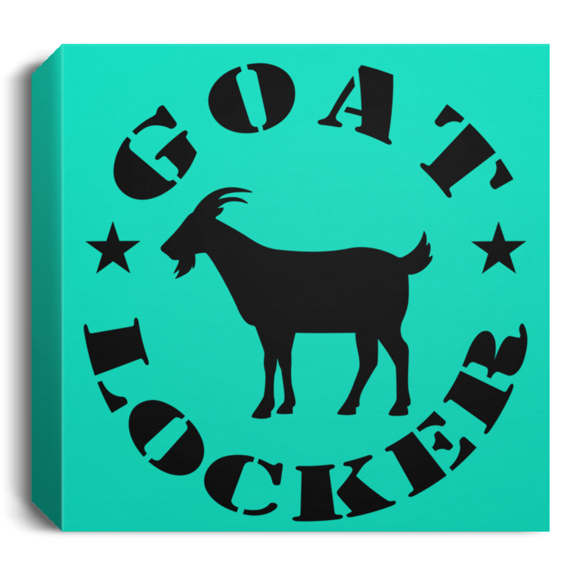 Goat Locker Canvas Wall Art
