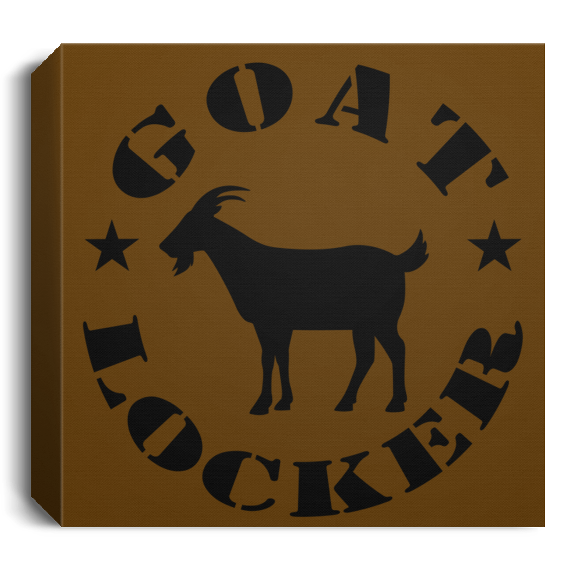 Goat Locker Canvas Wall Art