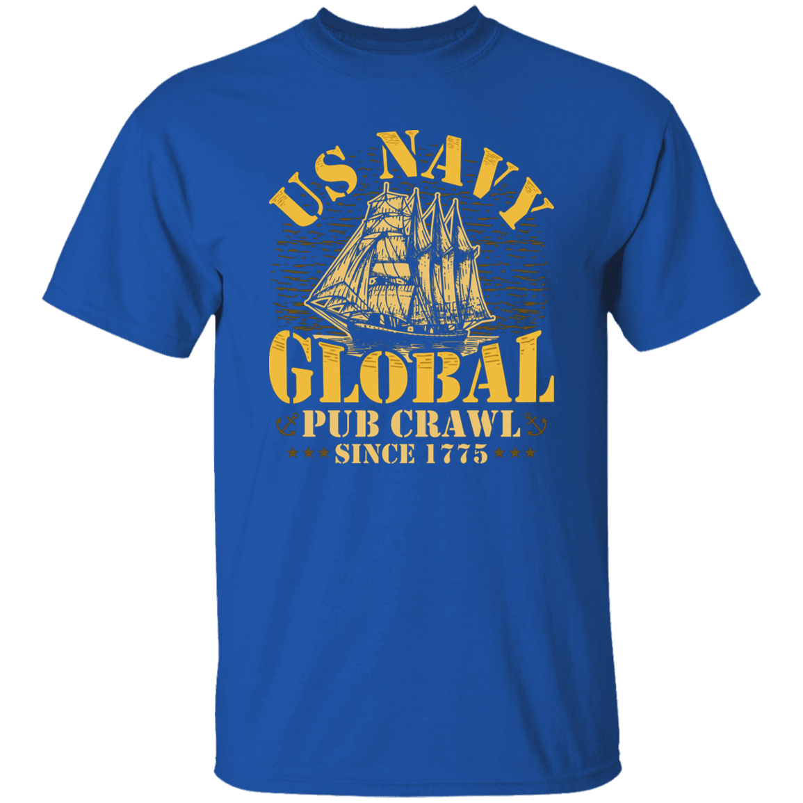 US NAVY GLOBAL PUB CRAWL SINCE 1775 TSHIRT