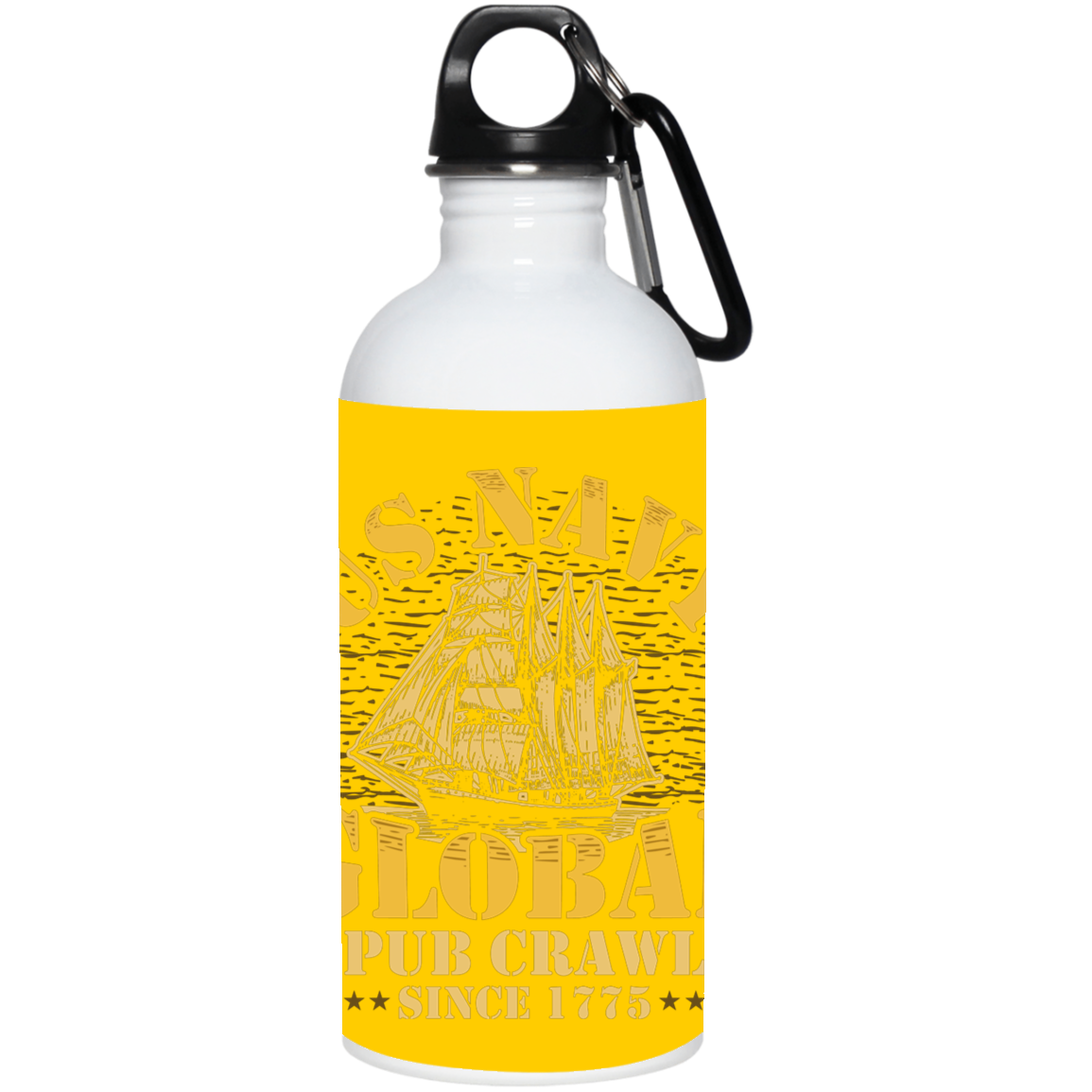 US Navy Global Pub Crawl Water Bottle