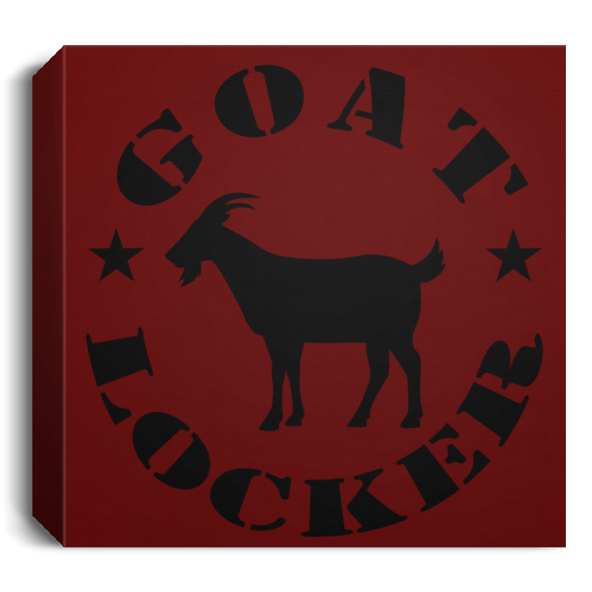Goat Locker Canvas Wall Art